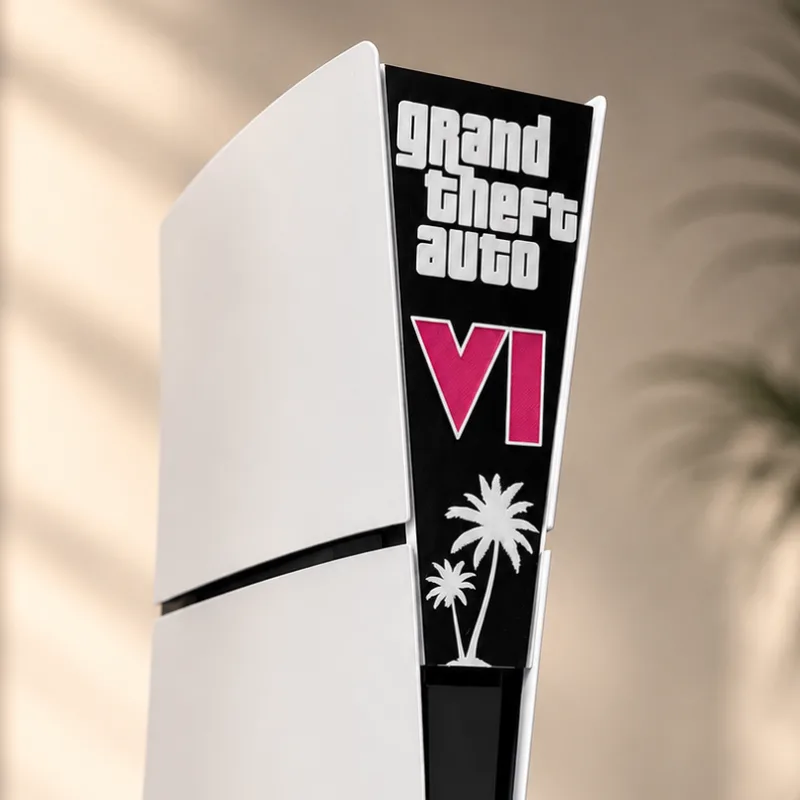 کاور مرکزی ps5 اسلیم طرح GTA 6